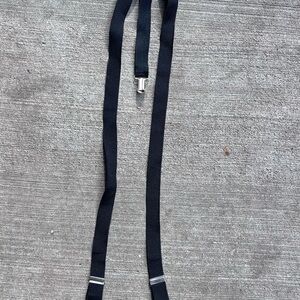 Classic Black Men’s Suspenders 40” Long
